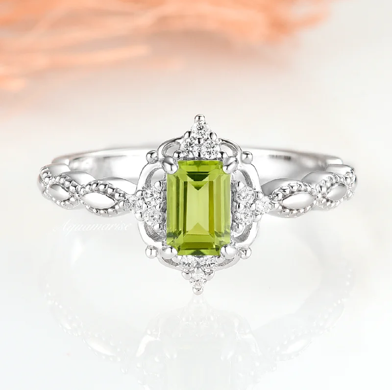 Luxury Jewelry At Budget-Friendly Prices – Grab Yours Now Claire Peridot Ring- Sterling Silver