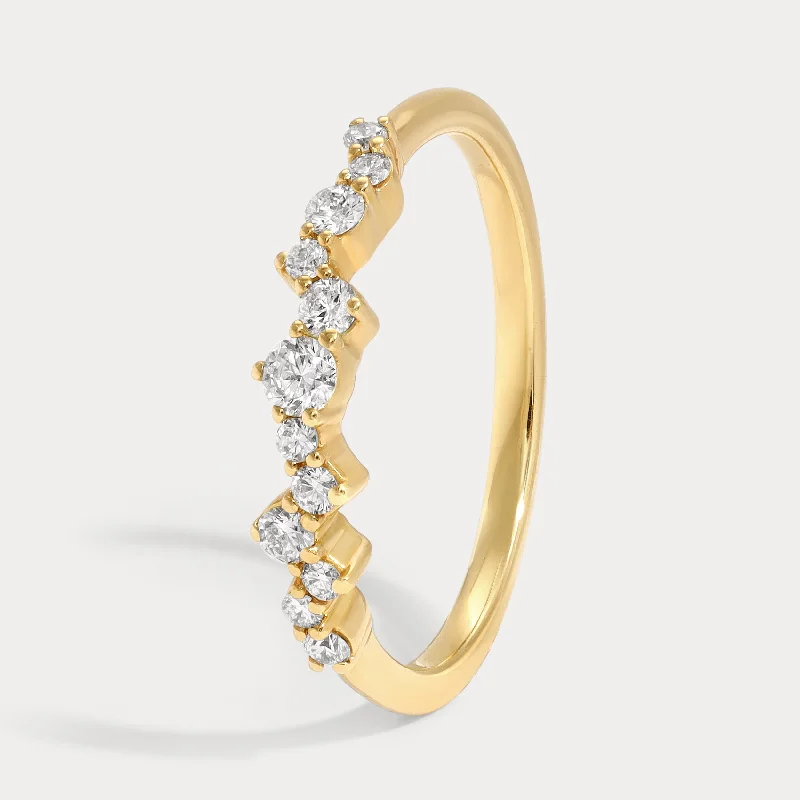Discover Unique Jewelry With Special Limited-Time Offers Cluster Diamond Band