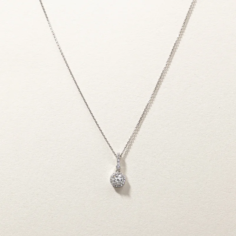 High-Quality Jewelry At A Fraction Of The Cost Cluster Diamond Pendant & Necklace | 0.64ctw VS2 H | 16"| High-Quality Jewelry At A Fraction Of The Cost Cluster Diamond Pendant & Necklace | 0.64ctw VS2 H | 16"|