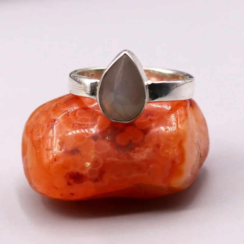 Premium Jewelry At Promotional Prices – Shine Today Classic handmade solid 925 silver Indian stylish stone ring band jewelry sr157