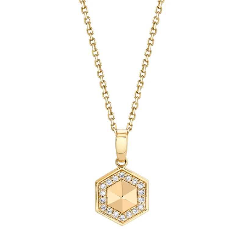 Elevate Your Jewelry Collection With Limited-Time Savings Michael M. Mini Hex Pendant Necklace Elevate Your Jewelry Collection With Limited-Time Savings Michael M. Mini Hex Pendant Necklace