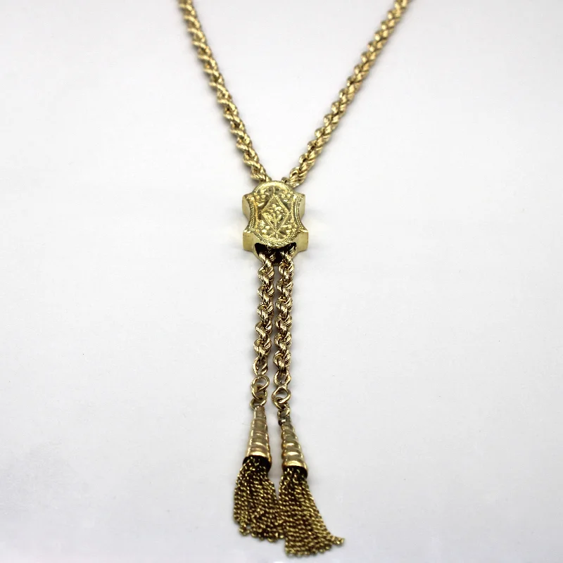 High-Quality Gemstone Jewelry For Special Occasions Lariat Rope Chain Necklace | 26"|
