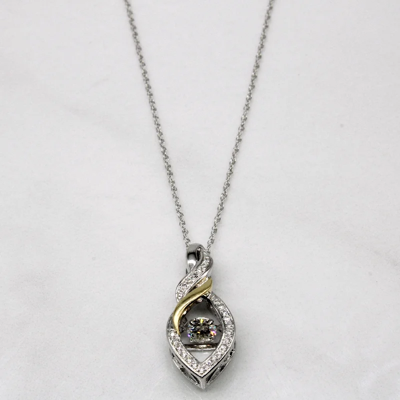 Diamond Drop Necklace | 0.31ctw | 18" |