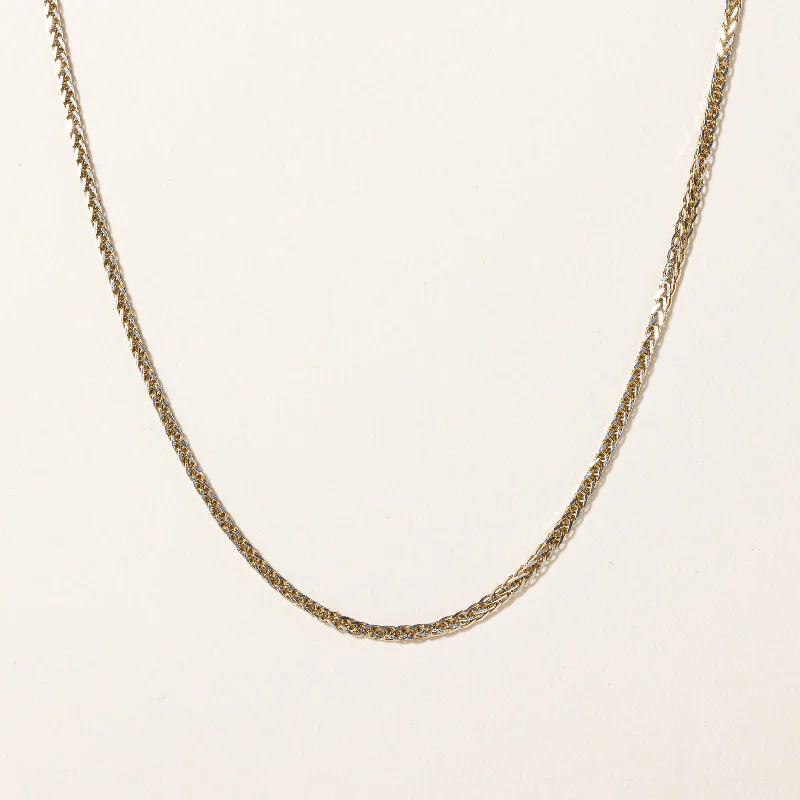 Two Tone Birdcage Link Choker | 14" |