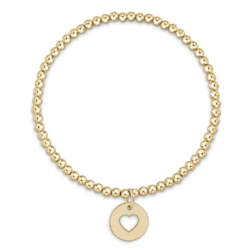 Get The Sparkle You Love At Prices You Adore enewton 7.25" extends Classic Gold 3mm Bead Bracelet - Love Gold Disc Get The Sparkle You Love At Prices You Adore enewton 7.25" extends Classic Gold 3mm Bead Bracelet - Love Gold Disc