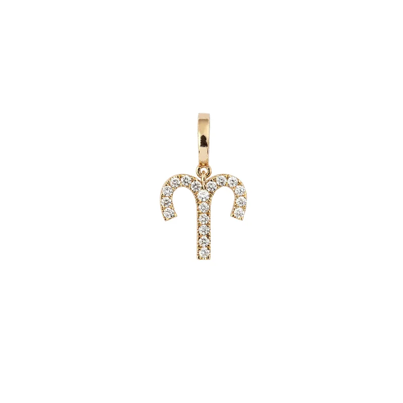 Fashion-Forward Jewelry At Incredible Prices Zodiac Aries 18K Gold or Whitegold Charm w. Diamonds Fashion-Forward Jewelry At Incredible Prices Zodiac Aries 18K Gold or Whitegold Charm w. Diamonds