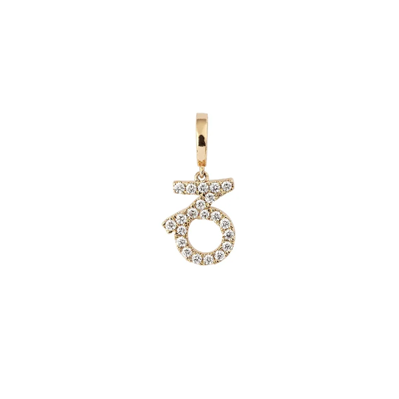 Grab Your Favorite Jewelry At The Lowest Prices Zodiac Capricorn 18K Gold or Whitegold Charm w. Diamonds Grab Your Favorite Jewelry At The Lowest Prices Zodiac Capricorn 18K Gold or Whitegold Charm w. Diamonds