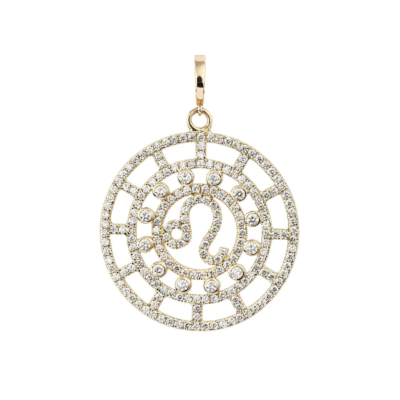 Holiday Jewelry Sale – Perfect Gifts At The Best Prices Zodiac Pavé Leo 18K Gold or Whitegold Pendant w. Diamonds Holiday Jewelry Sale – Perfect Gifts At The Best Prices Zodiac Pavé Leo 18K Gold or Whitegold Pendant w. Diamonds