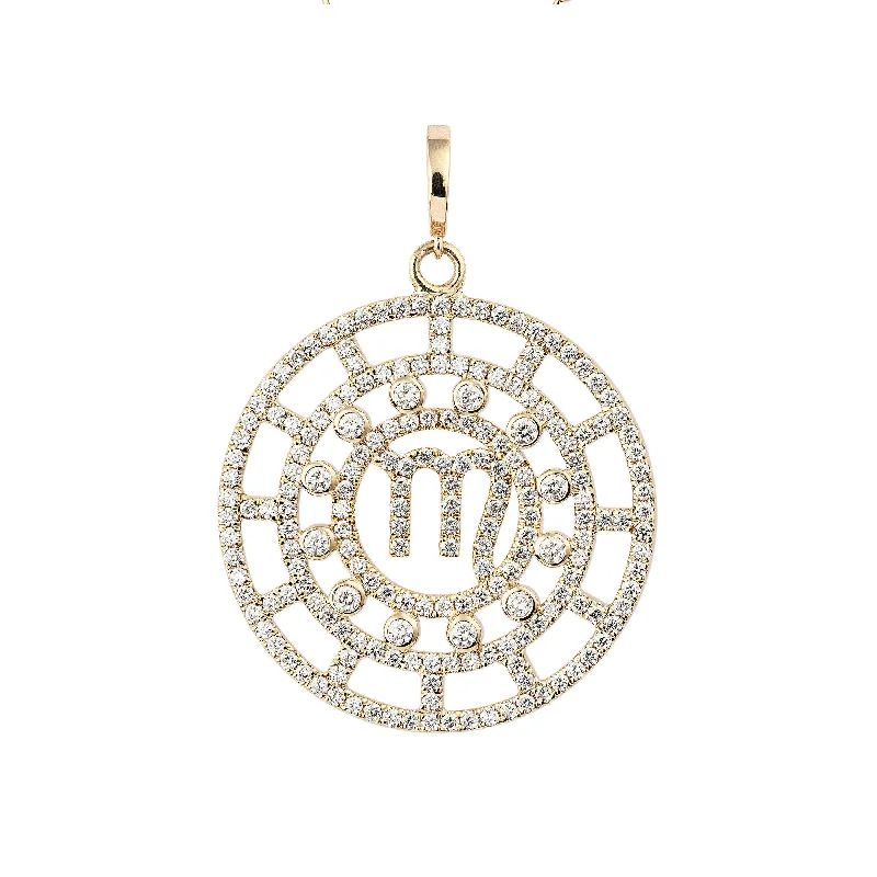 Special Deals On Handcrafted And Designer Jewelry Zodiac Pavé Scorpio 18K Gold or Whitegold Pendant w. Diamonds Special Deals On Handcrafted And Designer Jewelry Zodiac Pavé Scorpio 18K Gold or Whitegold Pendant w. Diamonds