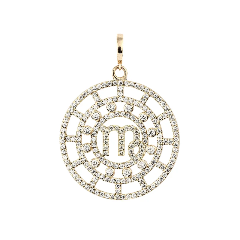 Trending Jewelry Now Available At Exclusive Prices Zodiac Pavé Virgo 18K Gold or Whitegold Pendant w. Diamonds Trending Jewelry Now Available At Exclusive Prices Zodiac Pavé Virgo 18K Gold or Whitegold Pendant w. Diamonds