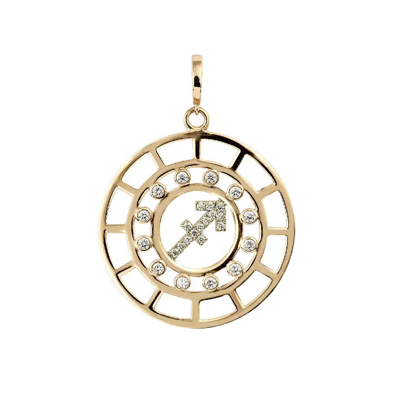 Personalized Jewelry Sale – Unique Pieces At Great Prices Zodiac Sagittarius 18K Gold or Whitegold Pendant w. Diamonds Personalized Jewelry Sale – Unique Pieces At Great Prices Zodiac Sagittarius 18K Gold or Whitegold Pendant w. Diamonds
