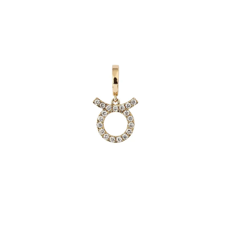 Discounted Jewelry For A Glamorous Look Zodiac Taurus 18K Gold or Whitegold Charm w. Diamonds Discounted Jewelry For A Glamorous Look Zodiac Taurus 18K Gold or Whitegold Charm w. Diamonds