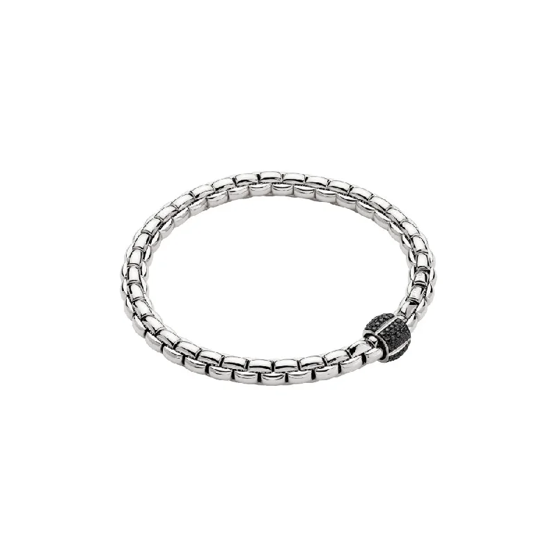 Get Ready To Sparkle – Special Jewelry Discounts Fope Eka Flex'it Black Diamond Station Bracelet Get Ready To Sparkle – Special Jewelry Discounts Fope Eka Flex'it Black Diamond Station Bracelet