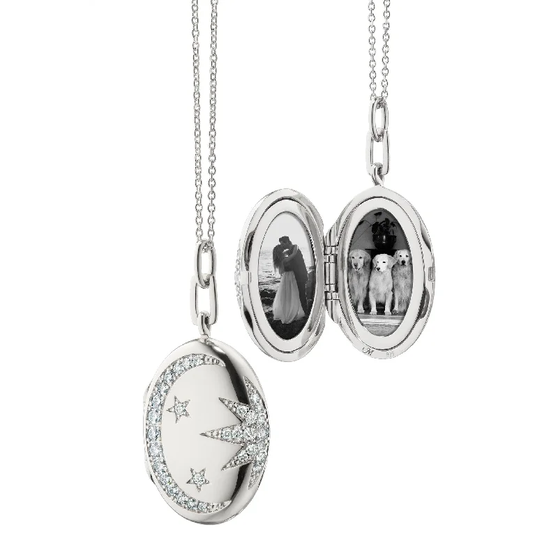 Sparkle For Less – Shop Jewelry Deals Now Galaxy Locket Necklace