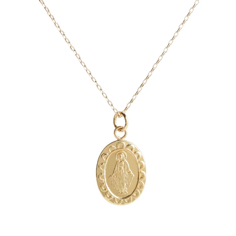 Holiday Jewelry Sale – Perfect Gifts At Great Prices Gold-Plated First Communion Miraculous Medal Necklace Holiday Jewelry Sale – Perfect Gifts At Great Prices Gold-Plated First Communion Miraculous Medal Necklace