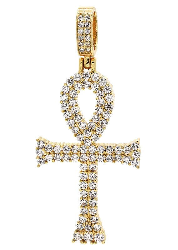 Breathtaking Jewelry, Breathtaking Prices Gold Plated Ankh Pendant | 7.1 Grams
