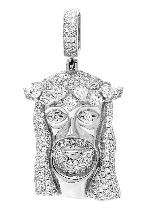 Unmissable Jewelry Clearance – Final Reductions Gold Plated Jesus Head Pendant | 26.7 Grams