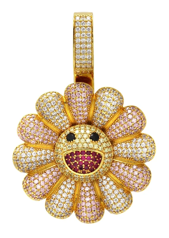 Make Your Outfit Shine With Discounted Jewelry Gold Plated Murakami Spinner Pendant | 30.8 Grams
