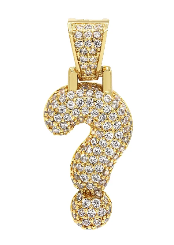 Limited-Time Jewelry Sale – Don't Miss These Deals Gold Plated ? symbol Pendant | 5.9 Grams