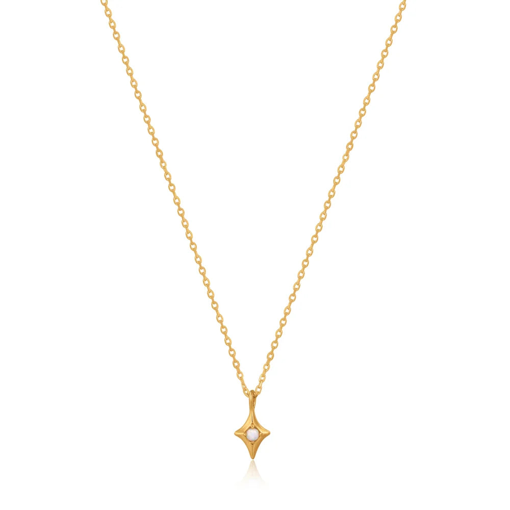 Big Savings On Your Favorite Jewelry Pieces Gold Star Opal Pendant Necklace