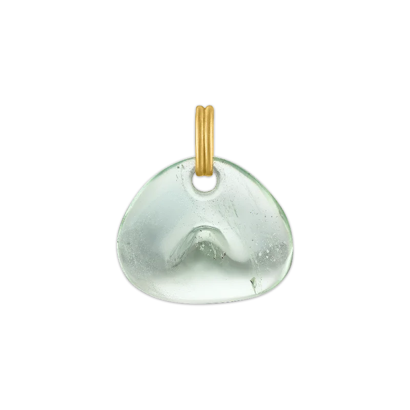 Shop Dazzling Jewelry At The Best Prices Green Beryl Prunt Pendant