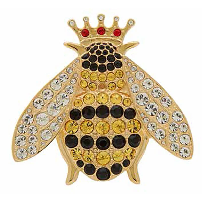 Classic And Modern Jewelry Styles On Sale Halcyon Days Sparkle Queen Bee Pave Brooch Classic And Modern Jewelry Styles On Sale Halcyon Days Sparkle Queen Bee Pave Brooch