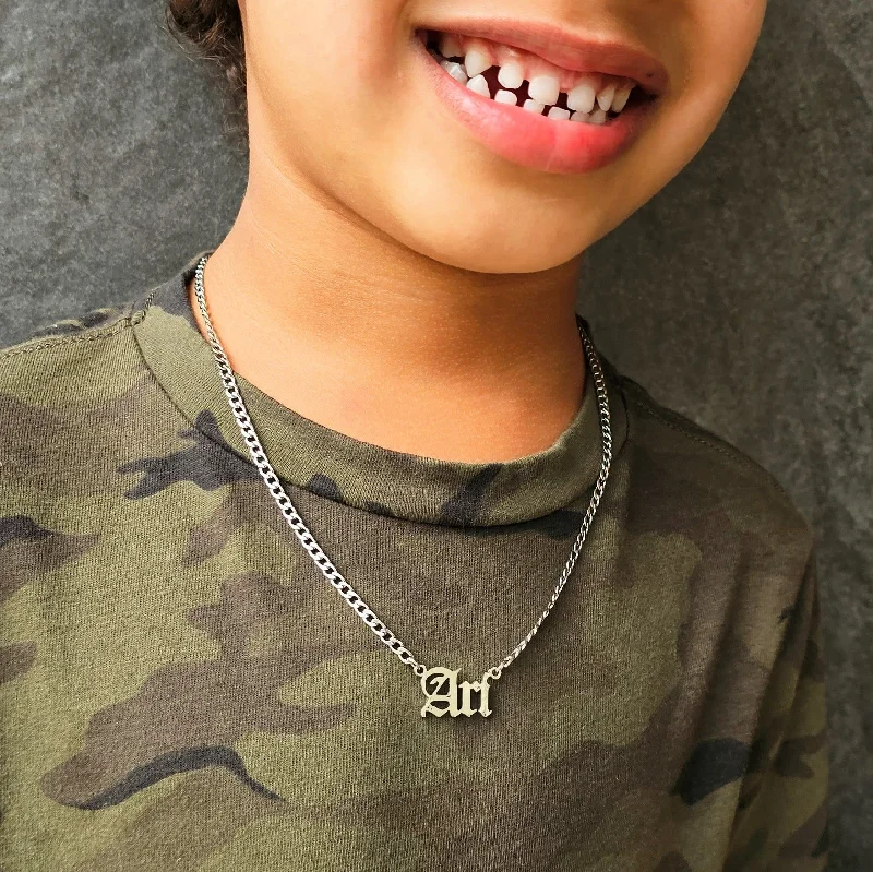 Everyday Jewelry Essentials Now On Sale Kids' Name Plate Necklace