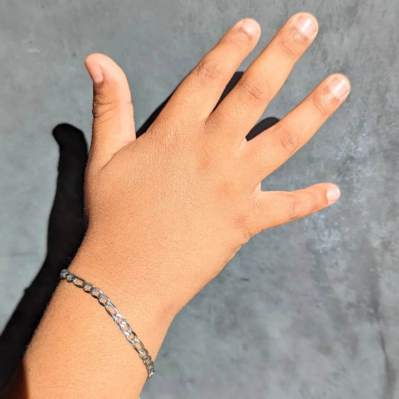 Shine In Style – Shop Jewelry Discounts Today Kids' Silver Figaro Bracelet