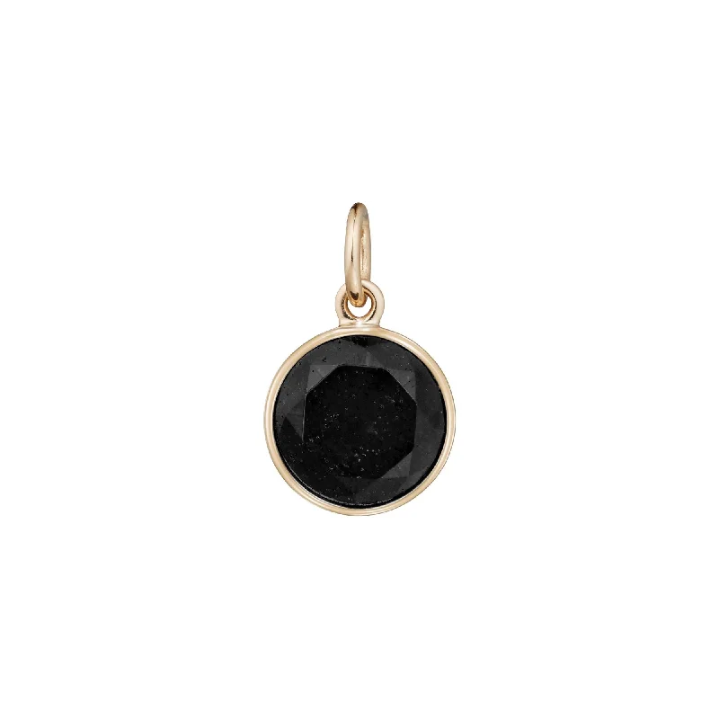 Eco-Friendly Sustainable Jewelry For Conscious Buyers Eternity Mpingo 18K Gold Pendant w. Diamond