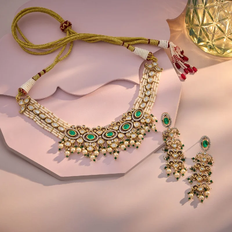 Shine Bright With Our Special Jewelry Promotions Kundan Necklace 149211
