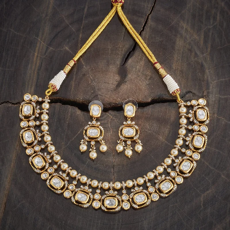 High-End Sparkle, Low-End Prices – Jewelry Sale Live Kundan Necklace 177610