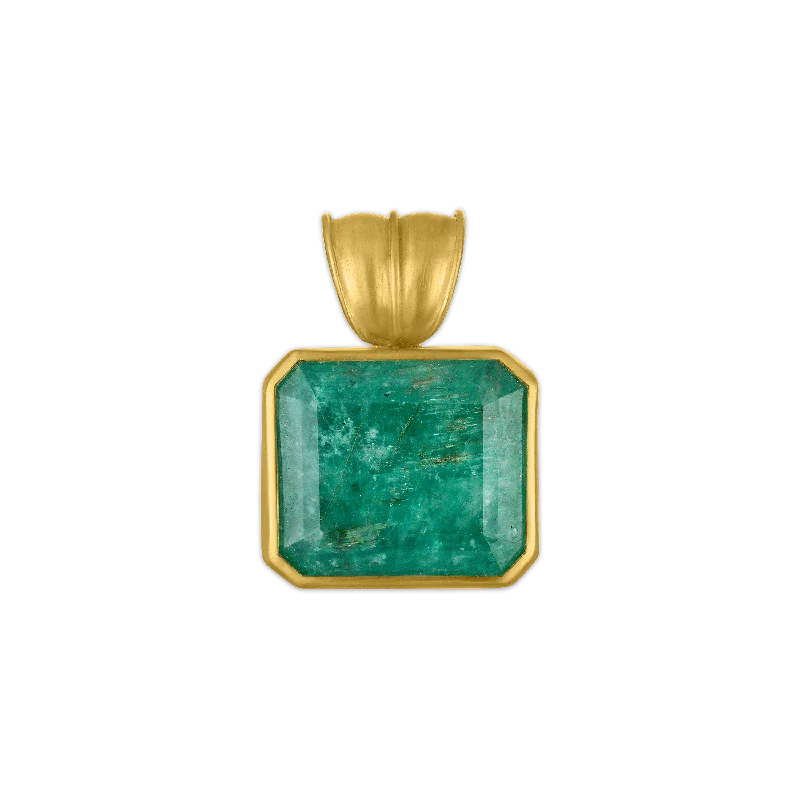 Handcrafted Jewelry Sale – Unique Designs At Low Prices Medium Emerald Block Pendant Handcrafted Jewelry Sale – Unique Designs At Low Prices Medium Emerald Block Pendant
