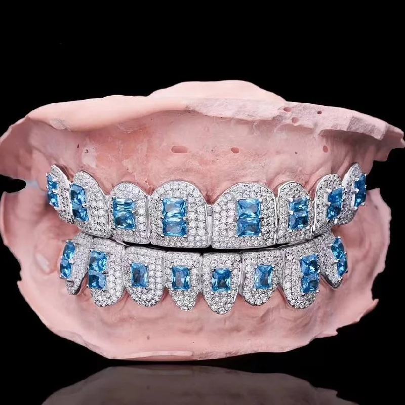 Sparkle On A Budget – Fine Jewelry For Less Moissanite Blue Gemstone Grillz