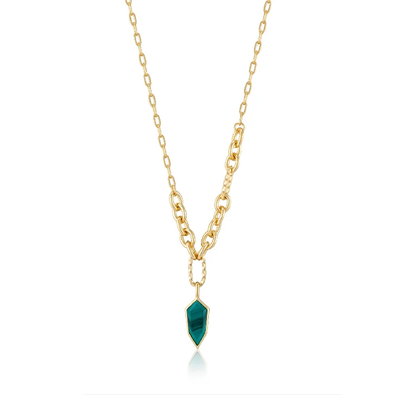 Limited-Time Jewelry Sale – Elegant Styles At Less MALACHITE EMBLEM PENDANT NECKLACE Limited-Time Jewelry Sale – Elegant Styles At Less MALACHITE EMBLEM PENDANT NECKLACE