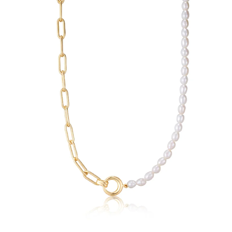 Shop Trending Jewelry With Exclusive Savings Pearl Chunky Link Chain Necklace