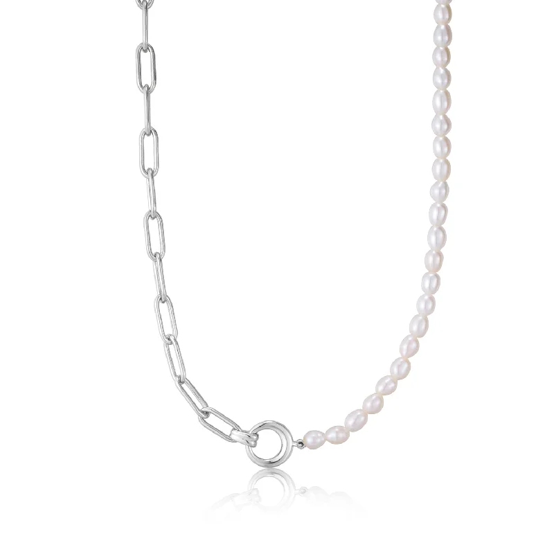 Holiday Jewelry Sale – Perfect Gifts At Great Prices Pearl Chunky Link Chain Necklace Holiday Jewelry Sale – Perfect Gifts At Great Prices Pearl Chunky Link Chain Necklace