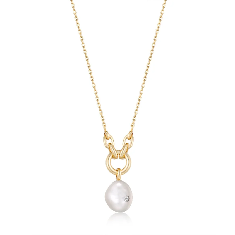 Special Offers On Handcrafted And Designer Jewelry Pearl Sparkle Pendant Necklace