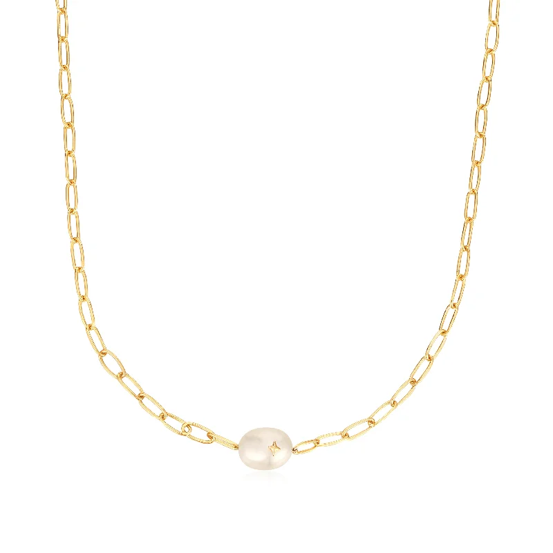 Luxury Jewelry Now At Special Promotional Rates Gold Pearl Sparkle Chunky Chain Necklace Luxury Jewelry Now At Special Promotional Rates Gold Pearl Sparkle Chunky Chain Necklace