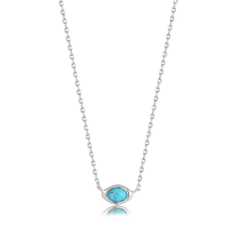 Elegant Rose Gold Jewelry For A Stylish Touch Turquoise Wave Necklace