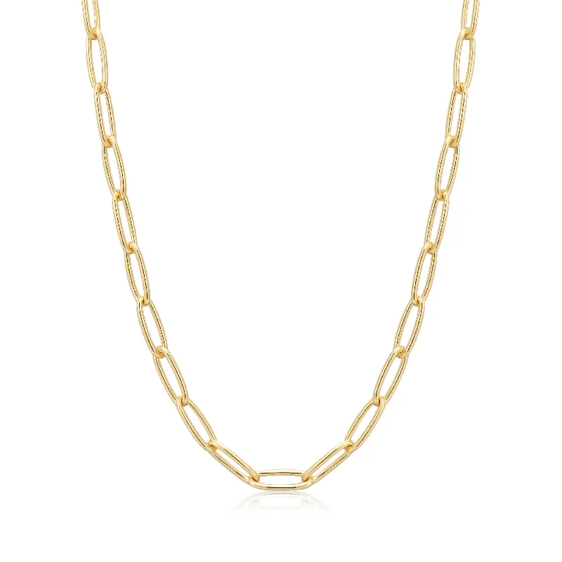 Shop Dazzling Rings, Earrings, And More At Special Discounts Gold Paperclip Chunky Chain Necklace Shop Dazzling Rings, Earrings, And More At Special Discounts Gold Paperclip Chunky Chain Necklace