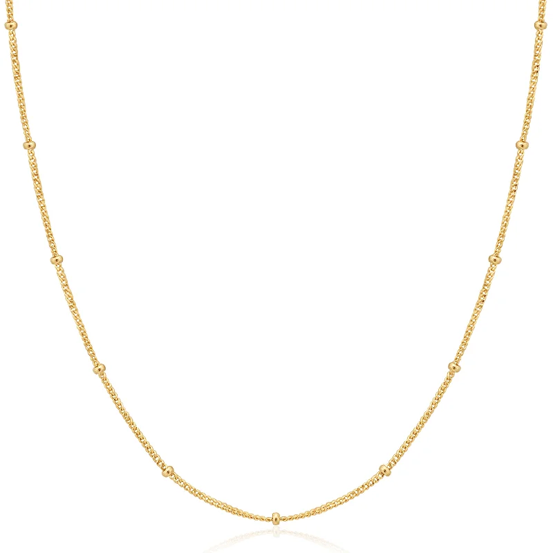 Shine Without Limits – Jewelry Sale Happening Now Gold Orb Chain Necklace