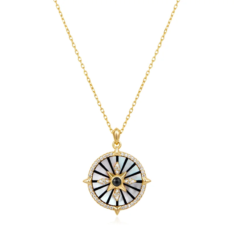 Sparkle For Less – Shop Jewelry Deals Now Gold Astrolabe Necklace