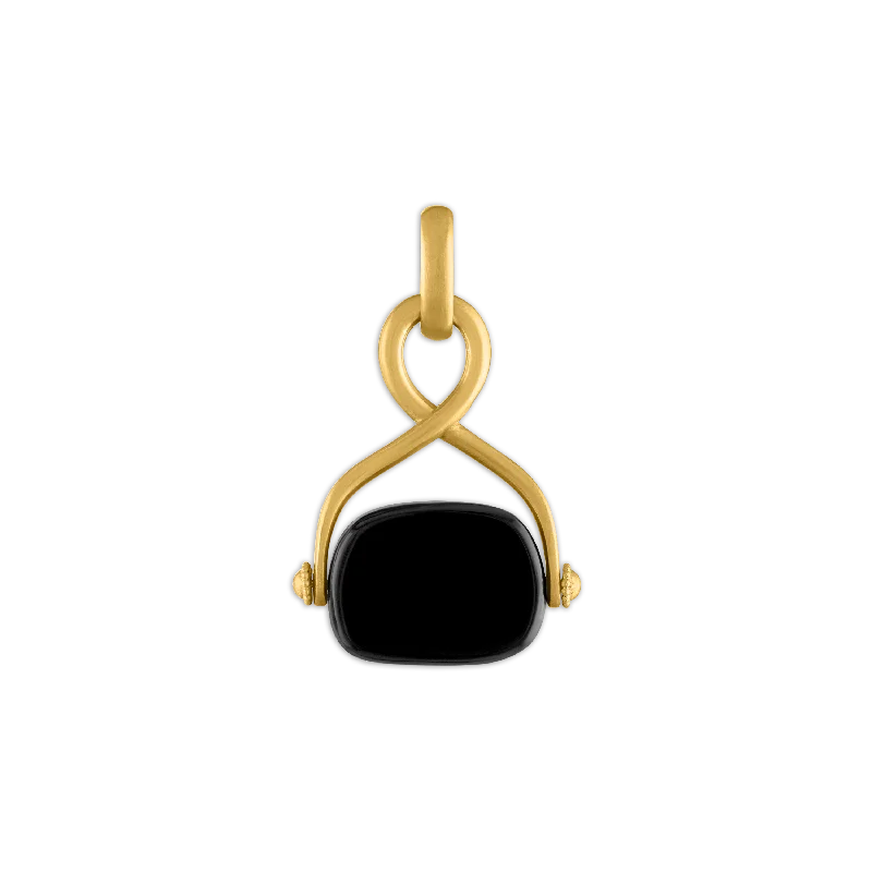 Shop Fine Jewelry With Amazing Deals Onyx Intaglio Unda Spinning Pendant