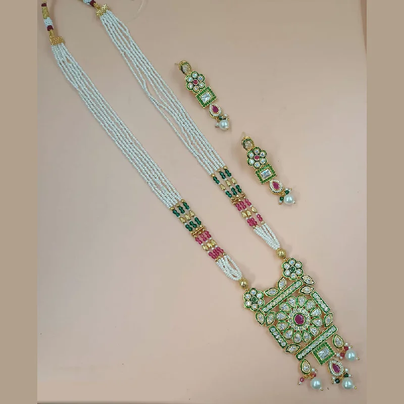 Bestselling Jewelry Now On Sale – Elevate Your Look Padmawati Bangles Gold Plated Crystal Stone And Pearls Long Necklace Set Bestselling Jewelry Now On Sale – Elevate Your Look Padmawati Bangles Gold Plated Crystal Stone And Pearls Long Necklace Set