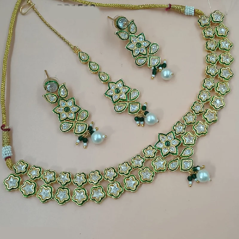 Unmissable Discounts On Timeless Jewelry Pieces Padmawati Bangles Gold Plated Crystal Stone And Pearls Necklace Set Unmissable Discounts On Timeless Jewelry Pieces Padmawati Bangles Gold Plated Crystal Stone And Pearls Necklace Set