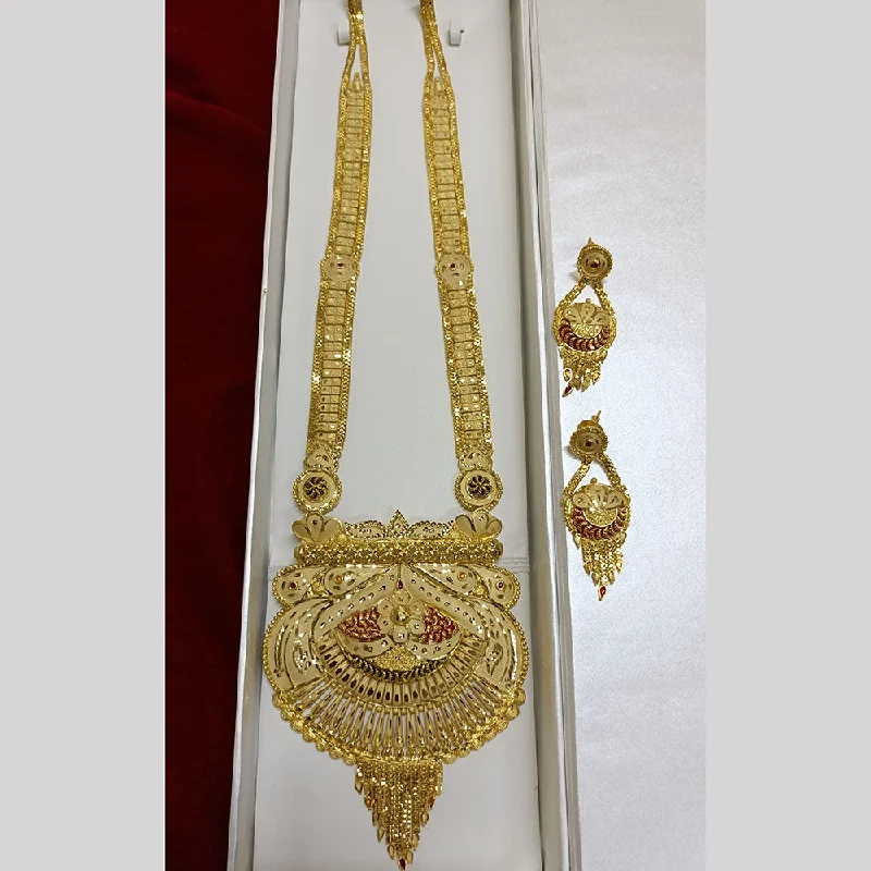 Pari Art Jewellery Forming Long Necklace Set