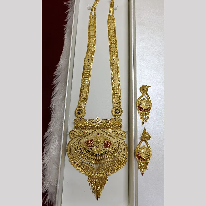 Pari Art Jewellery Forming Long Necklace Set