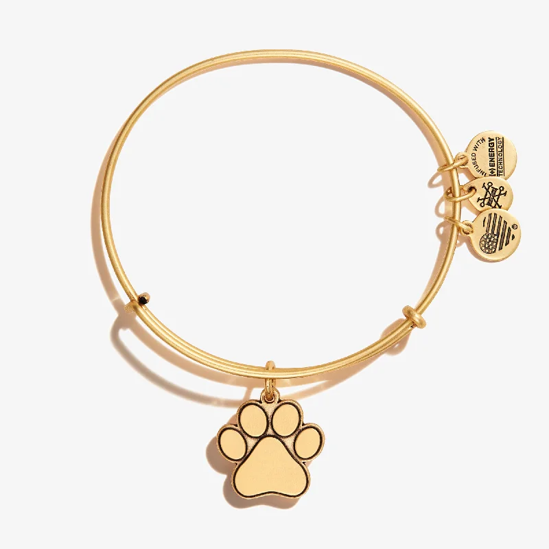 Best Jewelry Deals – Premium Quality At Exclusive Discounts Paw Print Charm Bangle