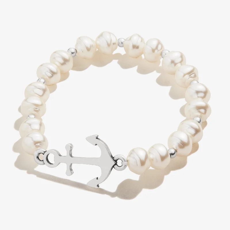 Dazzle In Elegance With Our Biggest Jewelry Sale Pearl + Anchor Beaded Stretch Bracelet