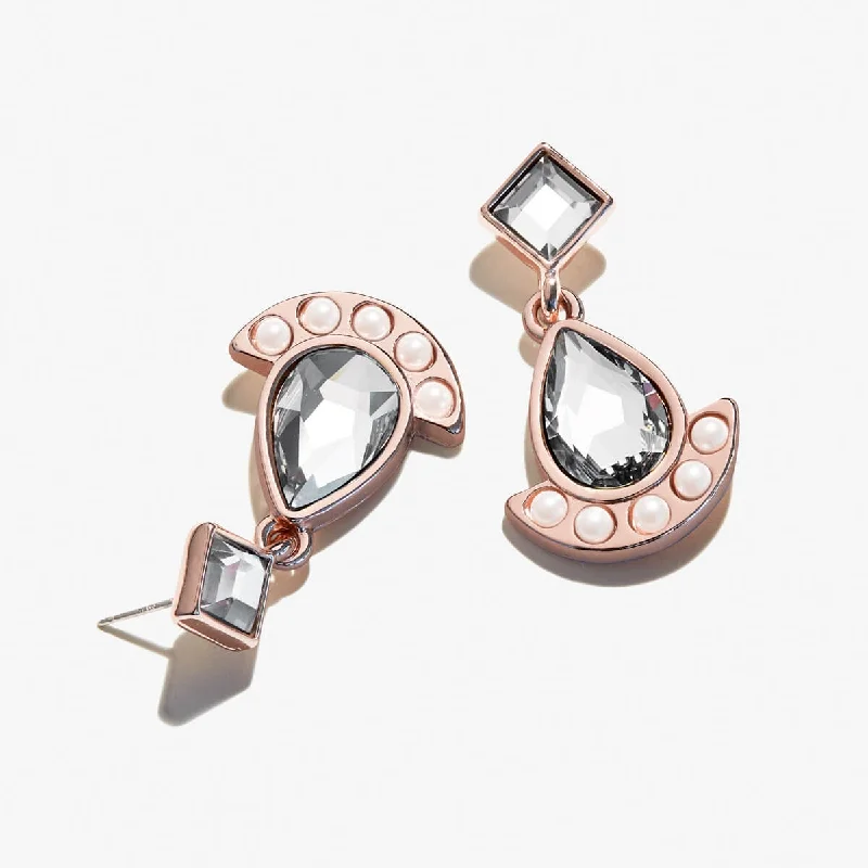 Accessorize For Less – Luxury Jewelry At Affordable Prices Pearl + Crystal Earrings